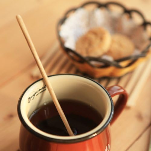 Miniatura 3 de Paquete de 3 puntas redondas para cóctel de madera, mango Schima Superba Tembusu, mango natural, agitador de madera, utensilio de batidor de barra