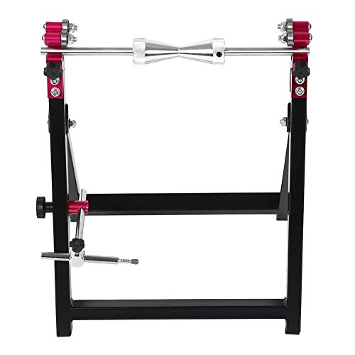 Ausla Support d'équilibrage de Roue, Conception Pliable d'équilibreur de Roue de Moto pour Le Garage