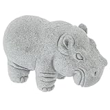 Lichtbeständig: diese aus sandsteinmaterialien gefertigten aquarium-ornamente sind so konzipiert, dass sie dem ausbleichen widerstehen und sicherstellen, dass sie im laufe der zeit lebendig bleiben, aquarium- -ornamente, nilpferd-aquarium-dekorationen