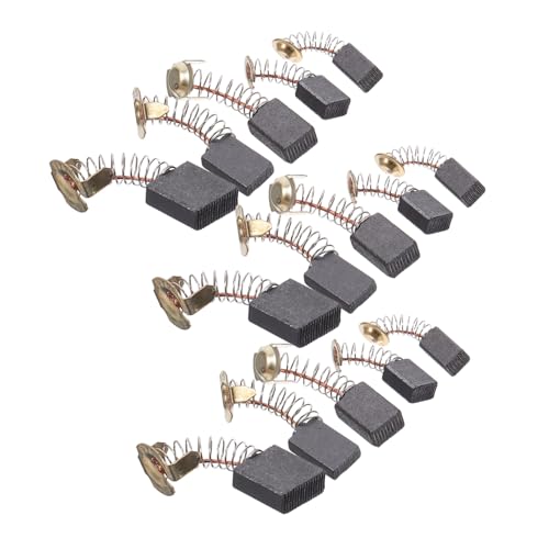Operitacx 20 piezas Cepillos de para Herramientas Eléctricas Escobillas para Amoladoras y Repuesto Duradero Alta Conductividad Compatible con Múltiples