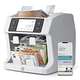 GAIN DE TEMPS : Organise tes billets, crée des lots par quantité ou valeur et scanne les numéros de série. Le Safescan 2985-SC s’occupe de tout.