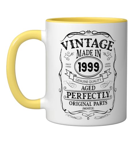 Taza de cerámica retro para hombre cumpleaños 1999 11 oz miniatura 1