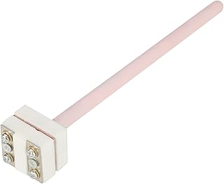 High Accuracy and Wide Temperature Range,WRP-100 150mm S Type Rhodium Thermocouple Probe, Durable and Easy to Replace