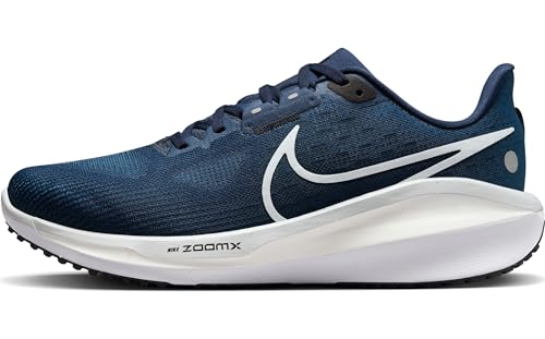 Image of Men's Nike Vomero 17 in Black /Volt-LT Smoke Grey-White