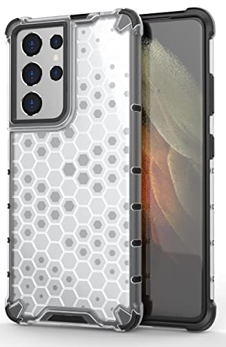 Image of Glasgow Back Case Cover Designed for Samsung Galaxy S21 Ultra 5G - Transparent