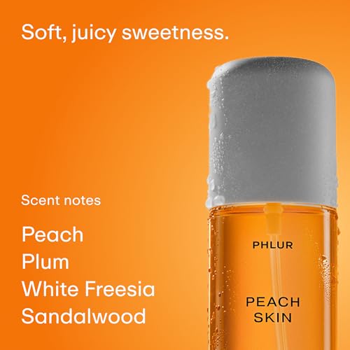 Image of PHLUR Paradise Skin Hair and Body Mist Set ($78 Value) | Travel Size Fragrance Trio Gift Set (3 x 3 fl oz), Includes Peach, Beach Skin and Vanilla Skin