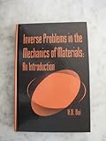 Inverse Problems in the Mechanics of Materials: An Introduction