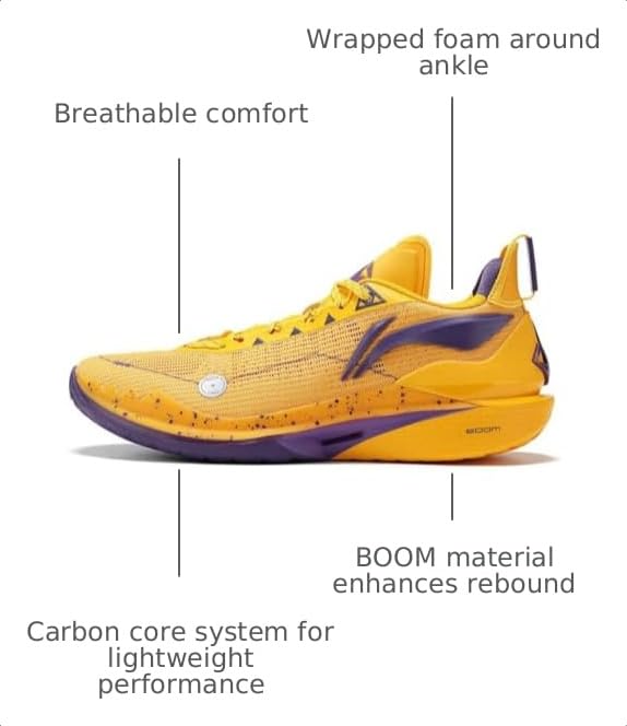 Image of LI-NING Jimmy Butler Series Men's Basketball Shoes Anti-Slip Shock Absorption Professional Sports Sneakers