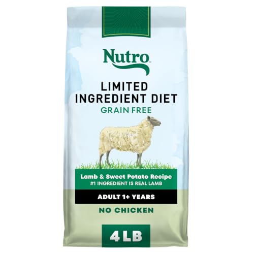 Image of Nutro Limited Ingredient Diet Dry Dog Food, Lamb & Sweet Potato, 4 lb