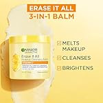 Garnier Erase It All Makeup Cleansing Balm with Vitamin C, Brightening Facial Cleanser and Makeup Remover, 4.2 Oz - Image 2