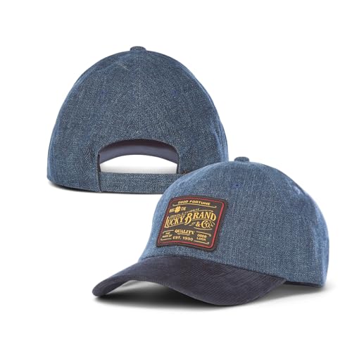Image of Lucky Brand Classic Cotton Adjustable | Dad Hat | Baseball Cap | Golf | Fishing | Low Profile | 5 Panel Design