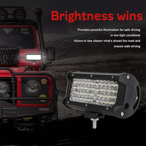 Reflector LED de 480w SECFOU para auto con iluminación uniforme y aleación de aluminio 4