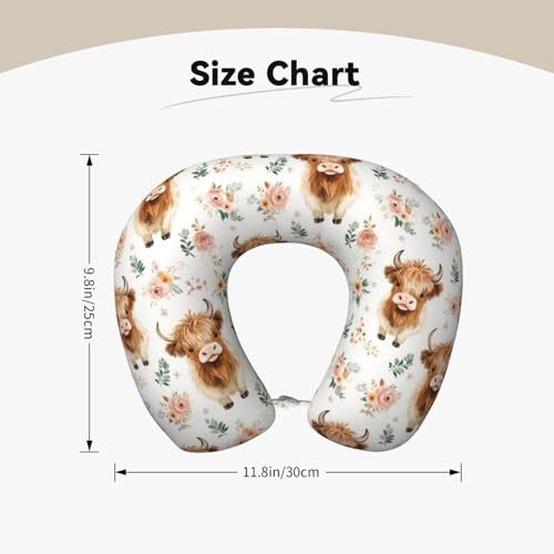 Almohada de viaje de espuma viscoelástica 30 cm cómoda miniatura 5