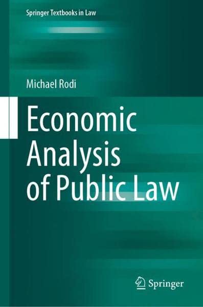 Buy Economic Analysis of Public Law — BookShops.in