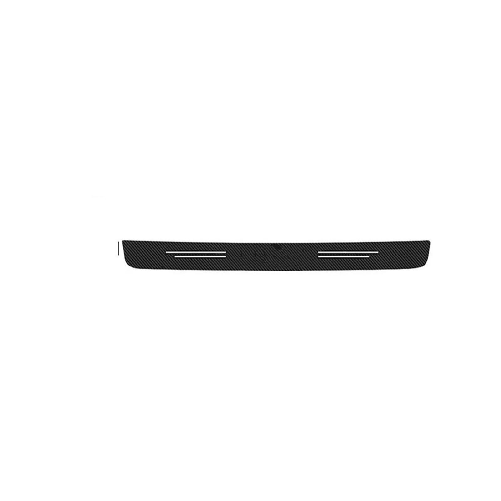 Car Rear Trunk Door Threshold Decals for Opel for Astra for Antara for Meriva for Vivaro Sill Anti Scratch Tape Stickers Protective Film(White Trunk 1pc)