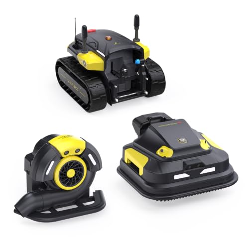 YARBO 2-in-1 Modular Robot Lawn Mower Pro and Leaf Blower for Yard Care
