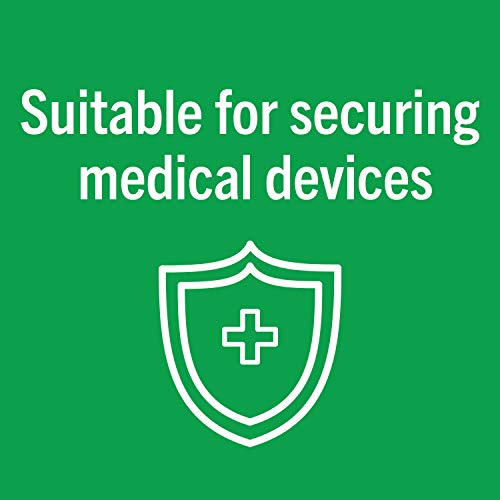 Nexcare Flexible Clear Tape, Waterproof Transparent Medical Tape, Secures Dressings and Catheter Tubing - 1 In x 10 Yds, 2 Rolls of Tape - Image 5