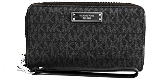 MICHAEL Michael Kors Wristlets Large Flat Multifunction Phone Case Black One Size