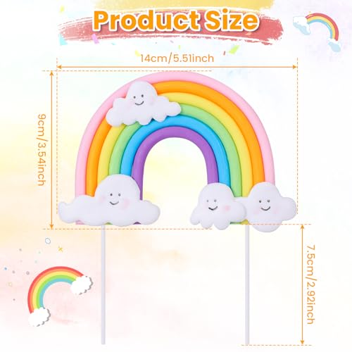 Lloussak 590974_1_XKQ5HCLF Rainbow Cloud Cake Topper thumb #1