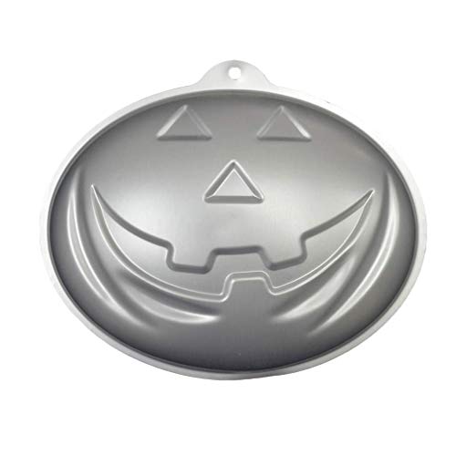 Image of Ulalaza 3D Pumpkin Cake Mold Halloween Aluminum Baking Mould Nonstick DIY Baking Tools