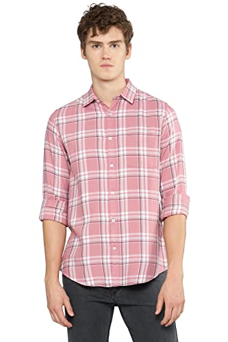 Image of Allen Cooper Checks Shirts for Men - 100% Cotton Comfort Fit Casual and Formal Shirt - Breathable, Soft, Classic Style (Multiple Colors)