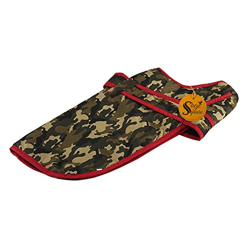 Image of Sage Square Camouflage /Army Winter Coat for Dogs - Windproof Jacket, Insulated, Warm for Cold Weather, Adjustable Fit, Comfortable Design for Indoor & Outdoor (Small - 12 Inches, Camouflage)