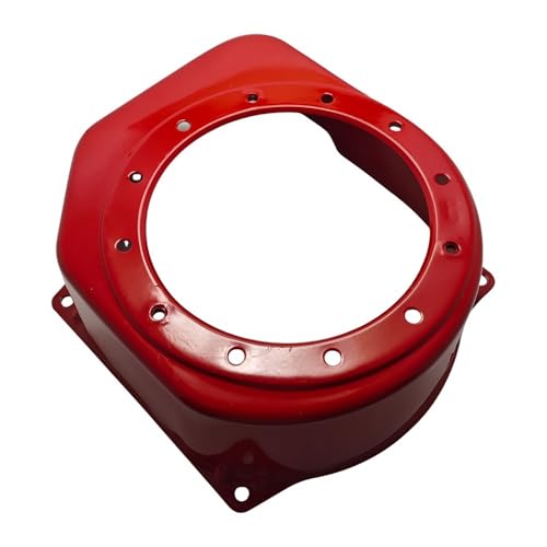 1 Cubierta roja for Ventilador de Retroceso, Compatible con Motores GX160 de 5,5 HP y GX200 de 6,5 HP, generador y arrancador.