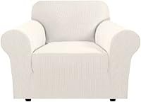 Vista 13 de H.Versailtex - Fundas elásticas para sofás/sillones, fundas para sofás de sala de estar, cubierta para sofá de 3 cojines, con tela jacquard gruesa a