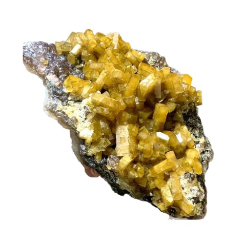 UNYQBFKM Natural Crystal Dense Yellow...
