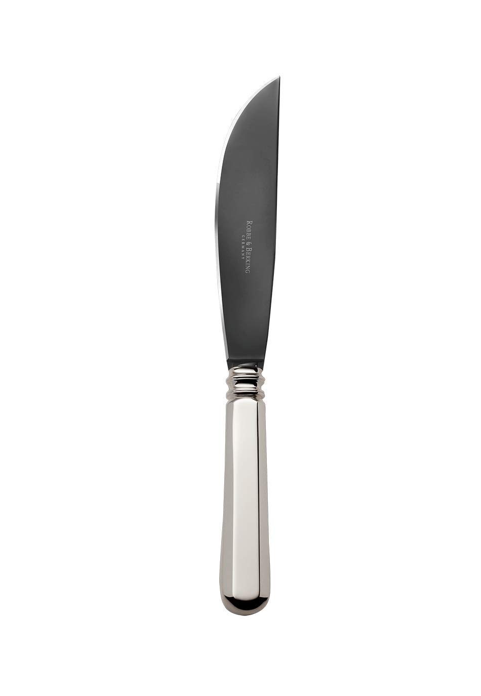 Robbe & Berking Alt Spaten Coltello trinciante Frozen Black (argentatura Forte 150 g)