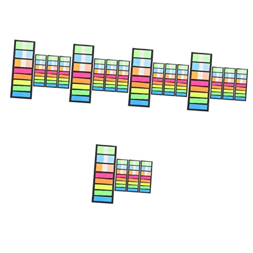 Bandes de lecture colorées et marque pages transparents fluo