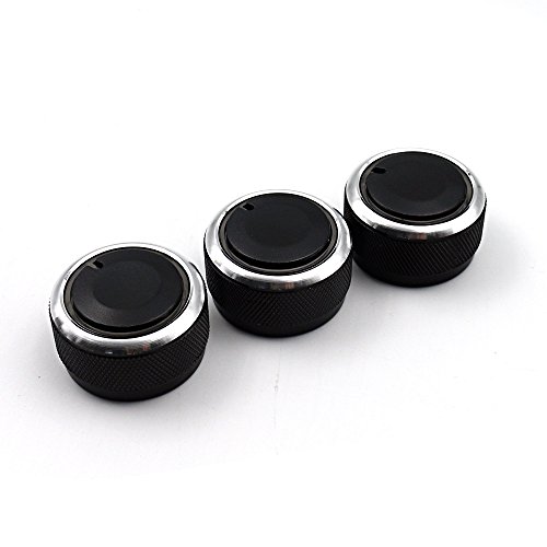 A/C Air Conditioning Control Switch Knob Button For Toyota VIOS(2002-2006) Vela Vitz YARIS (Black)