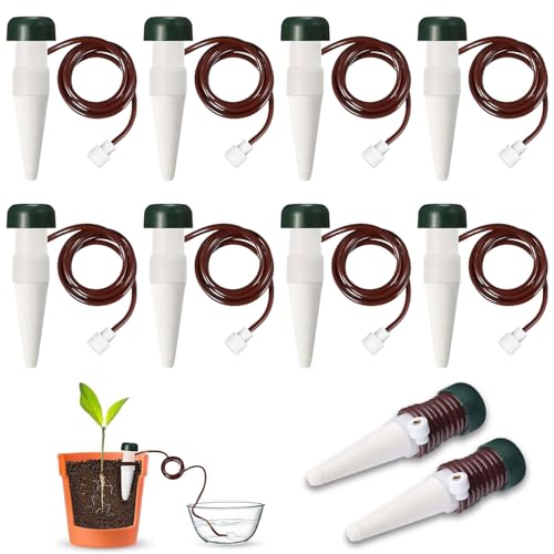 10 Stück Wasserspender für Zimmerpflanzen,Classic Bewässerungssystem,Automatische Bewässerung Zimmerpflanzen,Bewässerungssystem Balkon,Selbstbewässerung Bewässerungssystem,Pflanzenbewässerung