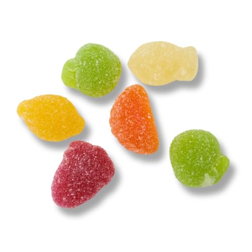 Damla Gummy & Fizzy Sweets Collection | 1kg Bulk Tub | Fun Animal, Worm & Fruit Flavoured Candy (Damla Fizzy Fruit Garden Mix 1kg)
