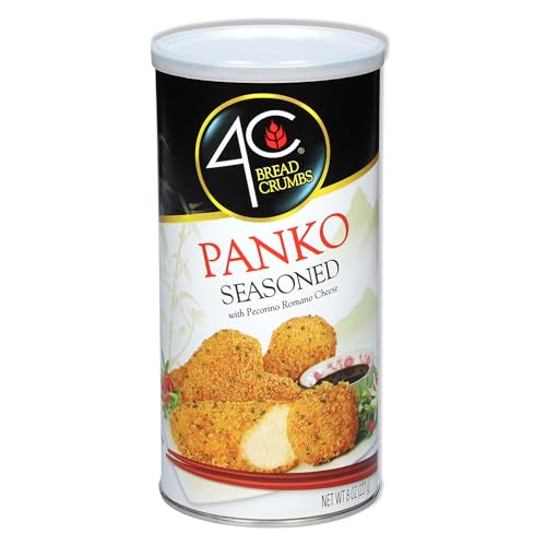 4C Japanese Style Panko Seasoned Bread Crumbs, 8 oz