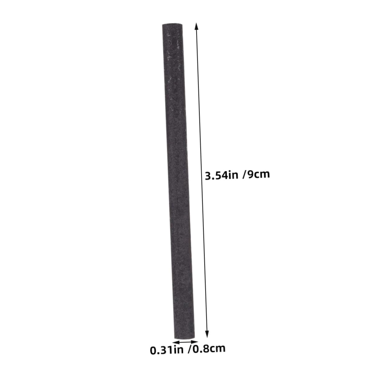NAMOARLY Stirring Rods for Casting Melting 6pc Graphite Stir Sticks Carbon Rods Precision Machined