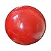 Yiju Rhythmic Gymnastic Ball Technique Professional 7.09inch Gym Equipment Practice Rhythmic Ball for Game Workout Exercise Gym, red