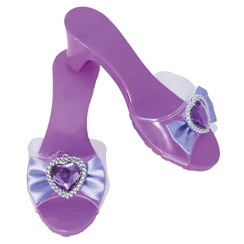 P’TIT Clown - 24569 - Chaussures de Princesse Enfant - Mules à Talons Filles 5 cm - Accessoire Tenue Robe de Princesse - Déguisement Carnaval,...