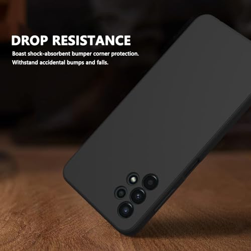 Image of for Samsung Galaxy A13 4G Case Black, Scratch Resistant with Soft Touch, Slim Thin Phone Cover for Samsung Galaxy A13 4G