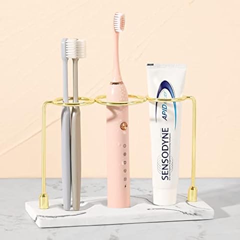 Lewondr Portacepillos de Dientes con 3 Compartimentos Cover