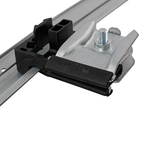 Image of TRQ Front Left Power Window Regulator & Motor Assembly Drivers Side Compatible with 2010-2011 Chevrolet Equinox GMC Terrain GM1350195