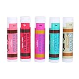 Blue Bell Ice Cream Lip Balm, Variety Pack of 5 Flavors