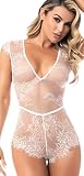 Mapalé by Espiral Mapale Romper Babydoll, White, Large/Extra Large