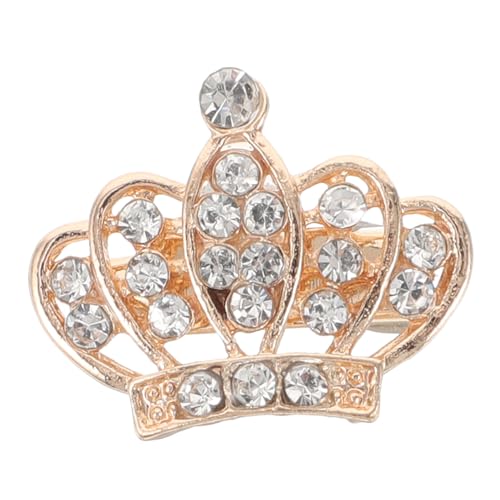 DEARMAMY broche de colgantes hechos a mano soporte de estilo europeo colgantes aromaticos broche de despedida de soltera broche de mujer Pin de las decoraciones queen Diamante Golden