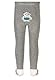 Sterntaler Kleinkind Jungen Strumpfhose Baby Kleinkind Yeti Strumpfhose - Babystrumpfhose - mit Yeti Motiv und Vollplüsch - hellgrau meliert, 80