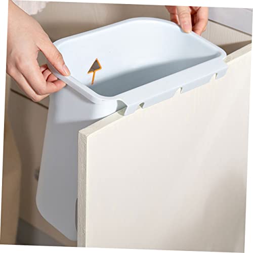 Caneca de basura rectangular plástica colgante ligera miniatura 5
