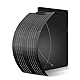 50W Solarpanel Flexibel Schwarz 19,8V Monokristallines Flexibles Solarmodul für 12V Batterien Photovoltaik Panel Solaranlage für Flachdach Ziegeldach Balkon Haus Pv Module