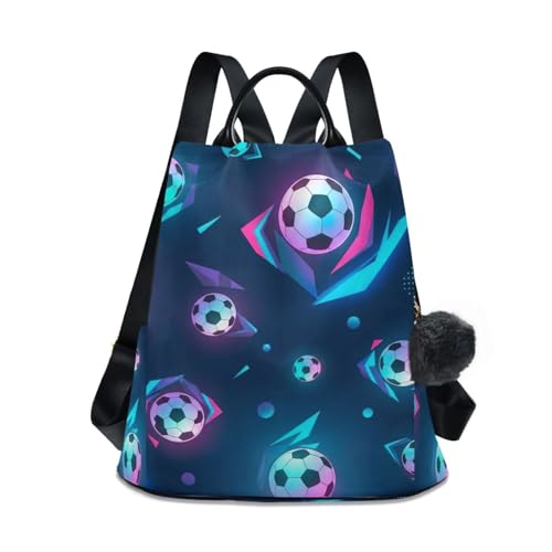 Sac à dos antivol bleu fluo femme étanche et antivol de ville