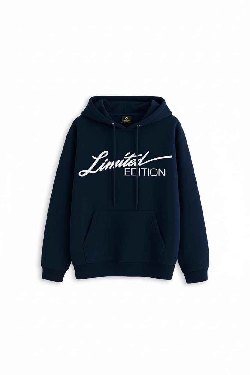 urban fiber Men's Printed Fleece Blend Winter Sweatshirt with Hood Stylish Casual Wear-picture-50