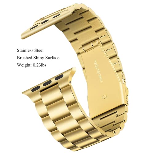 PUGO TOP Stainless Steel Band Compatible with Apple Watch Ultra 3-1(49mm)& Series 11-1 SE3-1(46/45/44/42/41/40/38mm) - Image 2